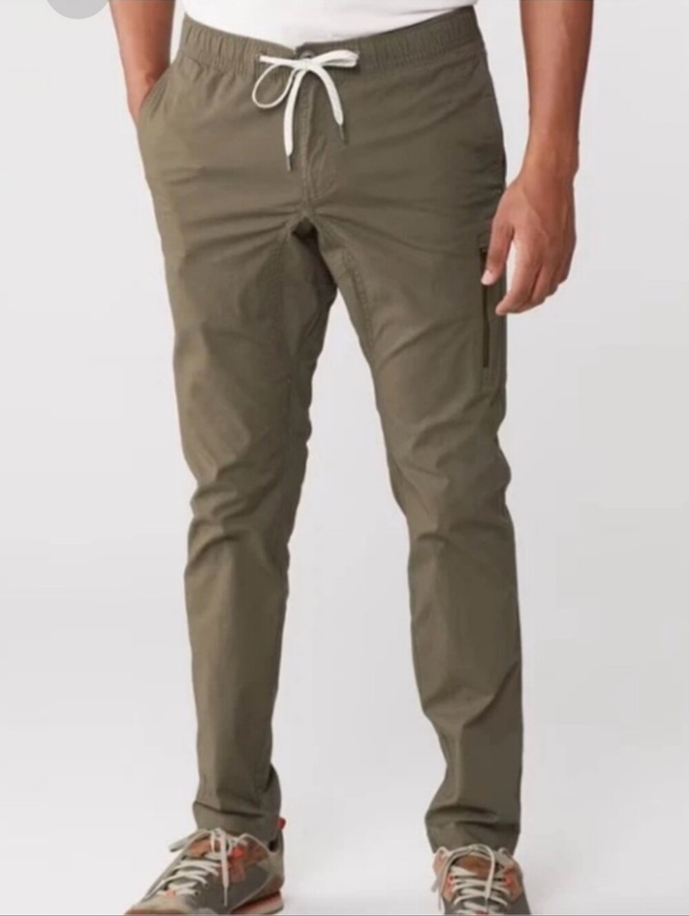 Vuori Men's Ripstop Climbers Pants In Olive Green Size Large